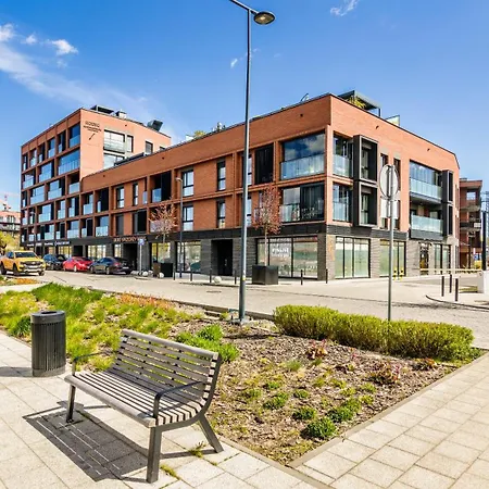 Citystay Nadmotlawie Z Balkonem Appartement Gdańsk